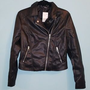 NWT H&M biker jacket. size 10
